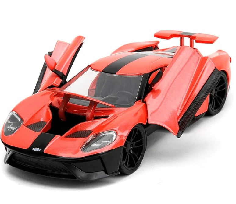 Jada Pink Slips 1:24 2017 Ford GT Metallic Orange 253293001 - Image 3