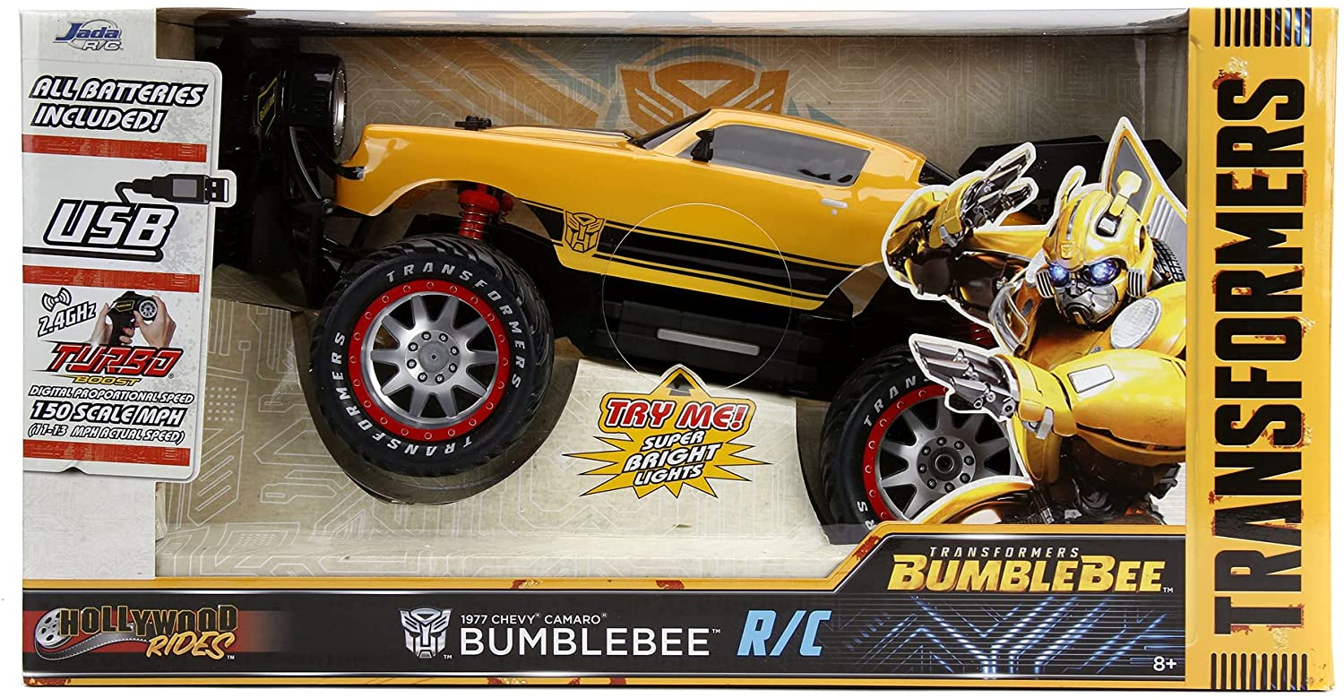 Jada Transformers Bumblebee Elite RC 1977 Camaro 1:12 253119001 - Image 6