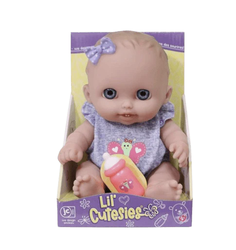 JC Toys Lil Cutesies Vinyl Baby Doll 8.5 inches 16936