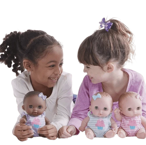 JC Toys Lil Cutesies Vinyl Baby Doll 8.5 inches 16936 - Image 4