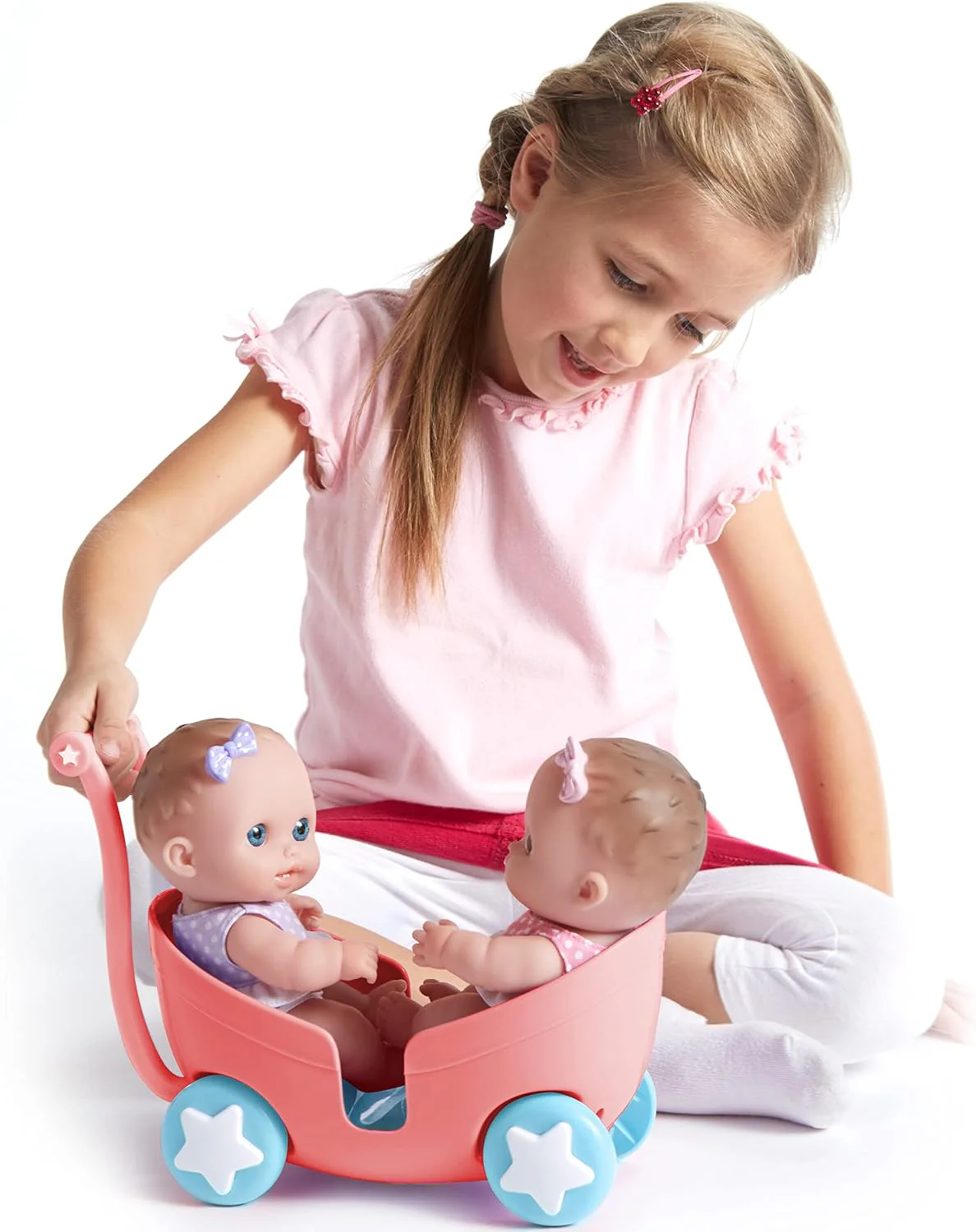JC Toys Lil Cutesies with stroller 8.5 inches 16982 - Image 3