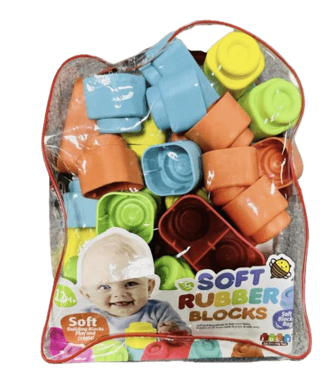 JDLT Soft Rubber Bulding Blocks 33-Pcs 6095