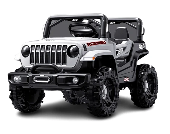 Jeep 4x4 Ride On 12V White Y-MB181-2/R1160