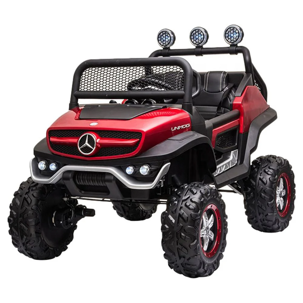 Jeep Benz Unimog Small Red 2M SMBJL199