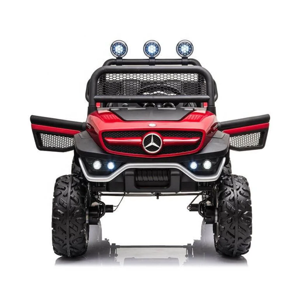 Jeep Benz Unimog Small Red 2M SMBJL199 - Image 4