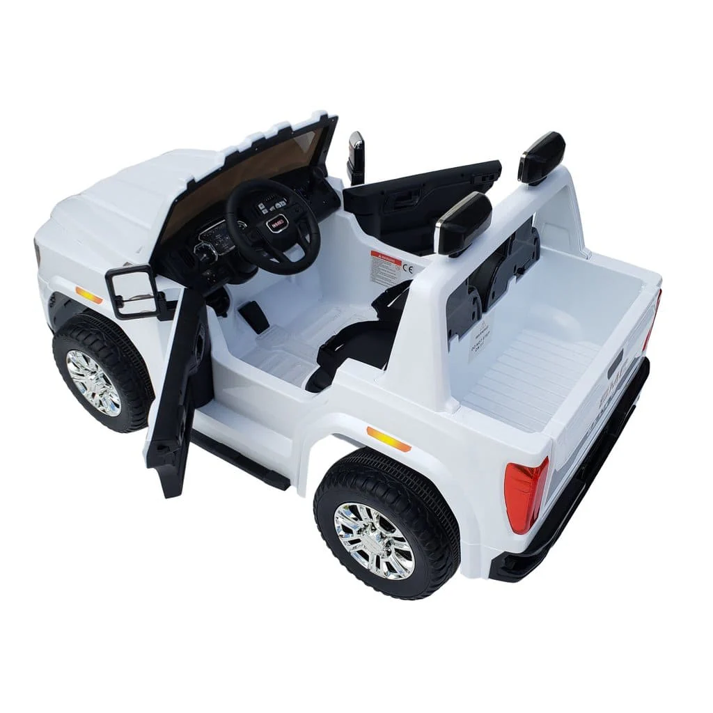 Jeep GMC Sierra Denali HD 12V 2B4M White HL368 - Image 3