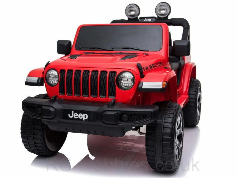 Jeep Wrangler Car Red Ride on DK-JWR555