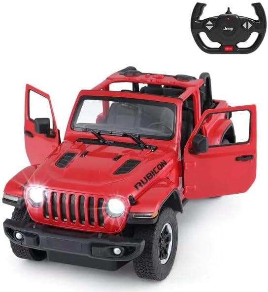 Jeep Wrangler Remote Controlled Car 1:12 Scale 2121/R6612