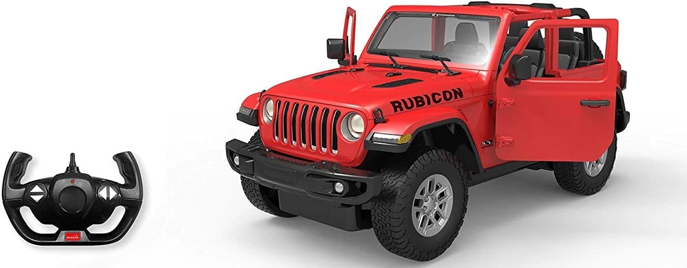 Jeep Wrangler Remote Controlled Car 1:12 Scale 2121/R6612 - Image 2