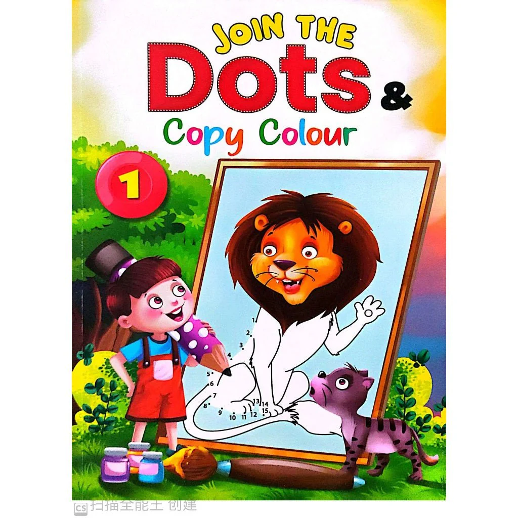 Join The Dots & Copy Colour Book-1 63880
