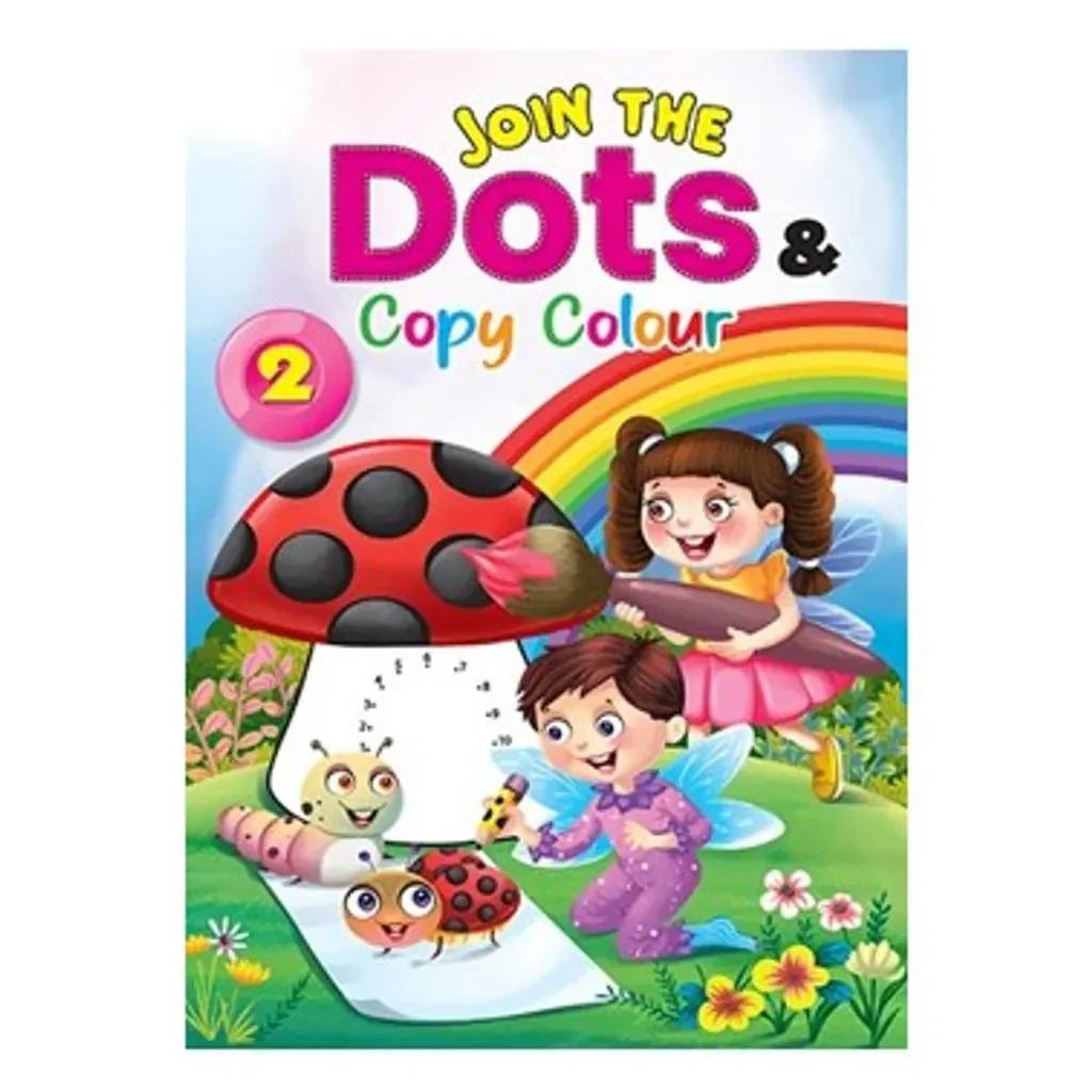 Join The Dots & Copy Colour Book-2 63881