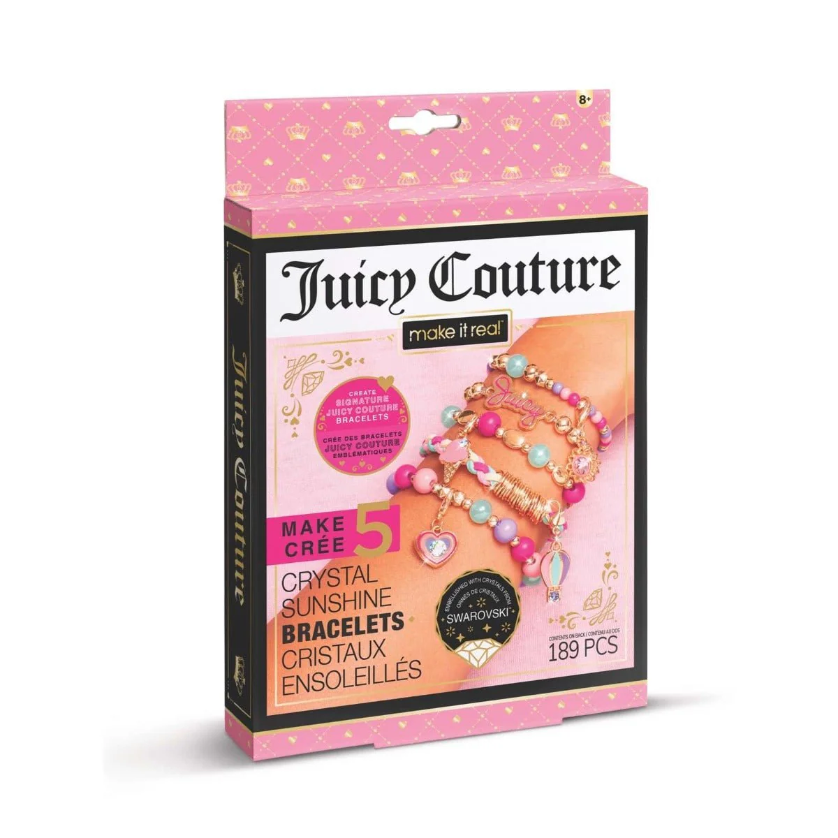 Juicy Couture Mini Crystal Sunshine Charm Bracelet 4433