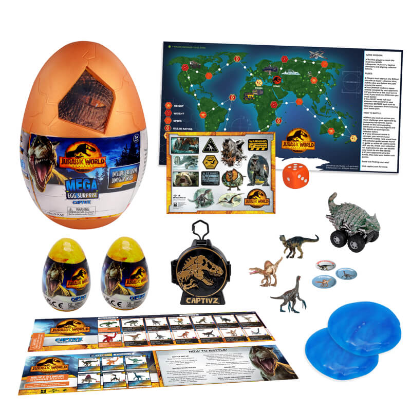 Jurassic Captivz Dominion Edition Mega Egg TM-JW-DMGE - Image 2