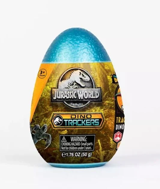 Jurassic Captivz Trackers Surprise Dino Egg - Assorted