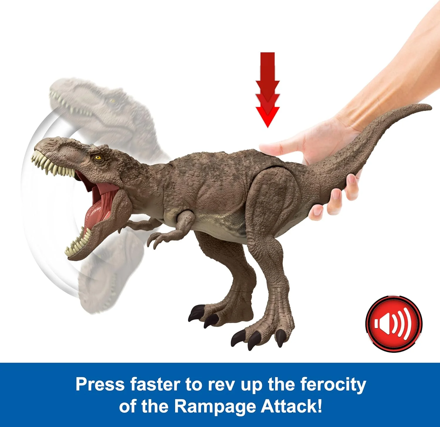 Jurassic World All-Out Attack Tyrannosaurus Rex - Image 6
