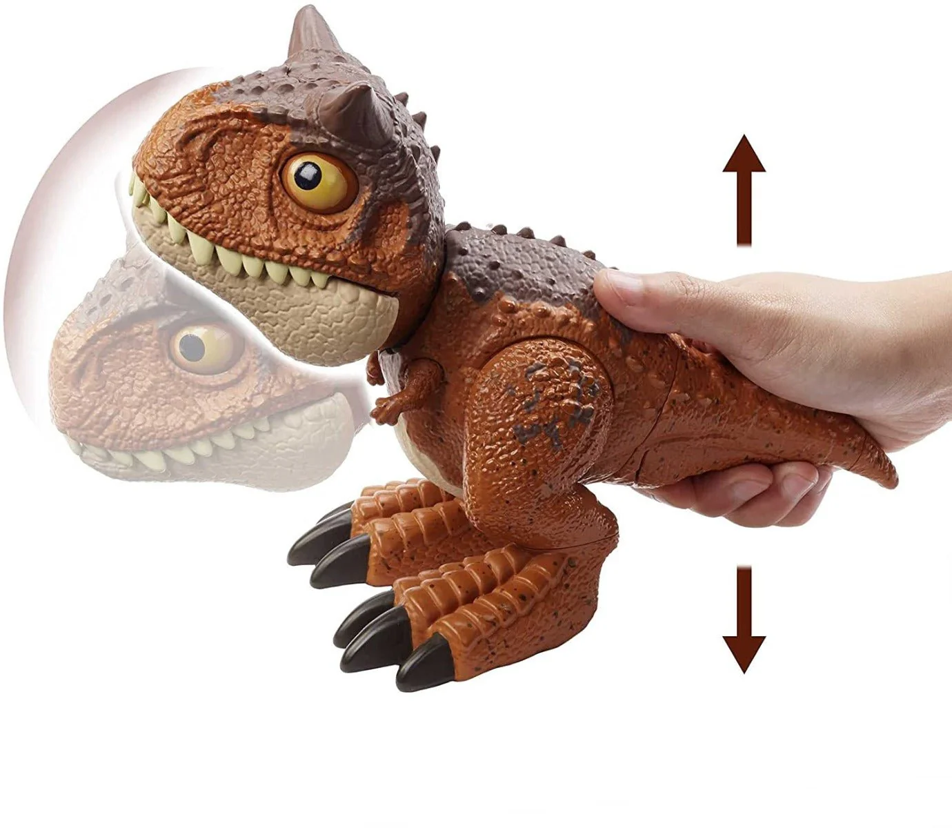 Jurassic World Camp Cretaceous Carnotaurus Toro Dinosaur Action HBY84 - Image 3