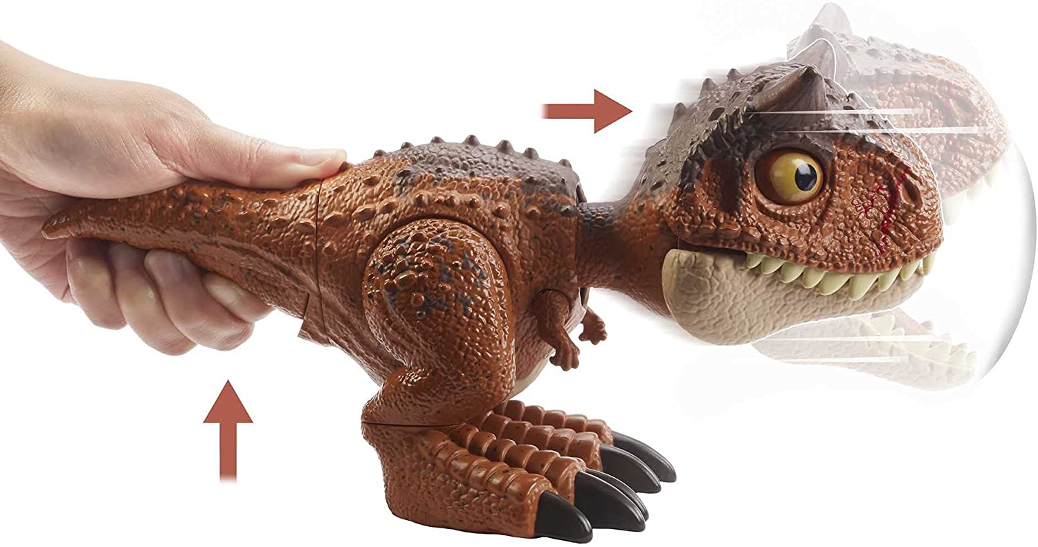 Jurassic World Camp Cretaceous Carnotaurus Toro Dinosaur Action HBY84 - Image 4