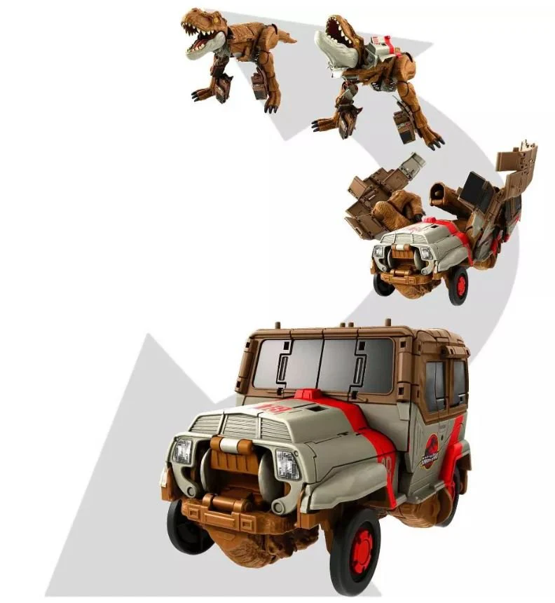Jurassic World Chase N Roar - Tyrannosaurus Rex Dinosaur to Truck HPD38 - Image 3