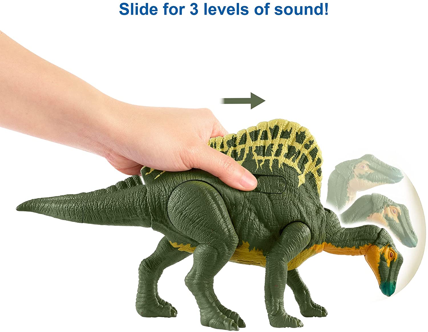 Jurassic World Dino Escape Roar Attack Ouranosaurus HBX38/GWD06 - Image 6