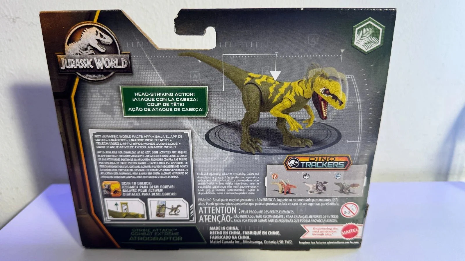 Jurassic World Dino Tracker Strike Attack Atrociraptor HLN69/HLN63 - Image 2