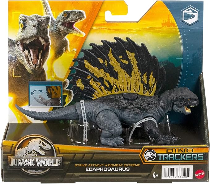Jurassic World Dino Tracker Strike Attack Edaphosaurus HLN67/HLN63 - Image 7