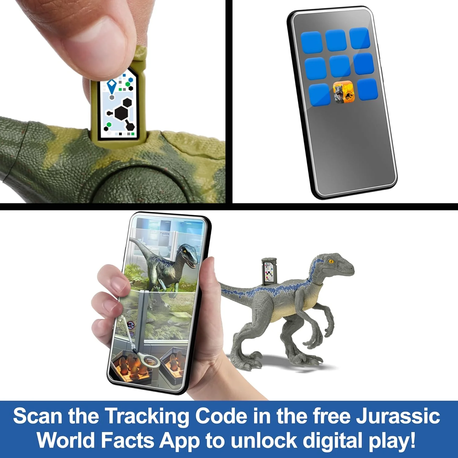 Jurassic World Dino Tracker Strike Attack Gigantspinosaurus HLN68/HLN63 - Image 4