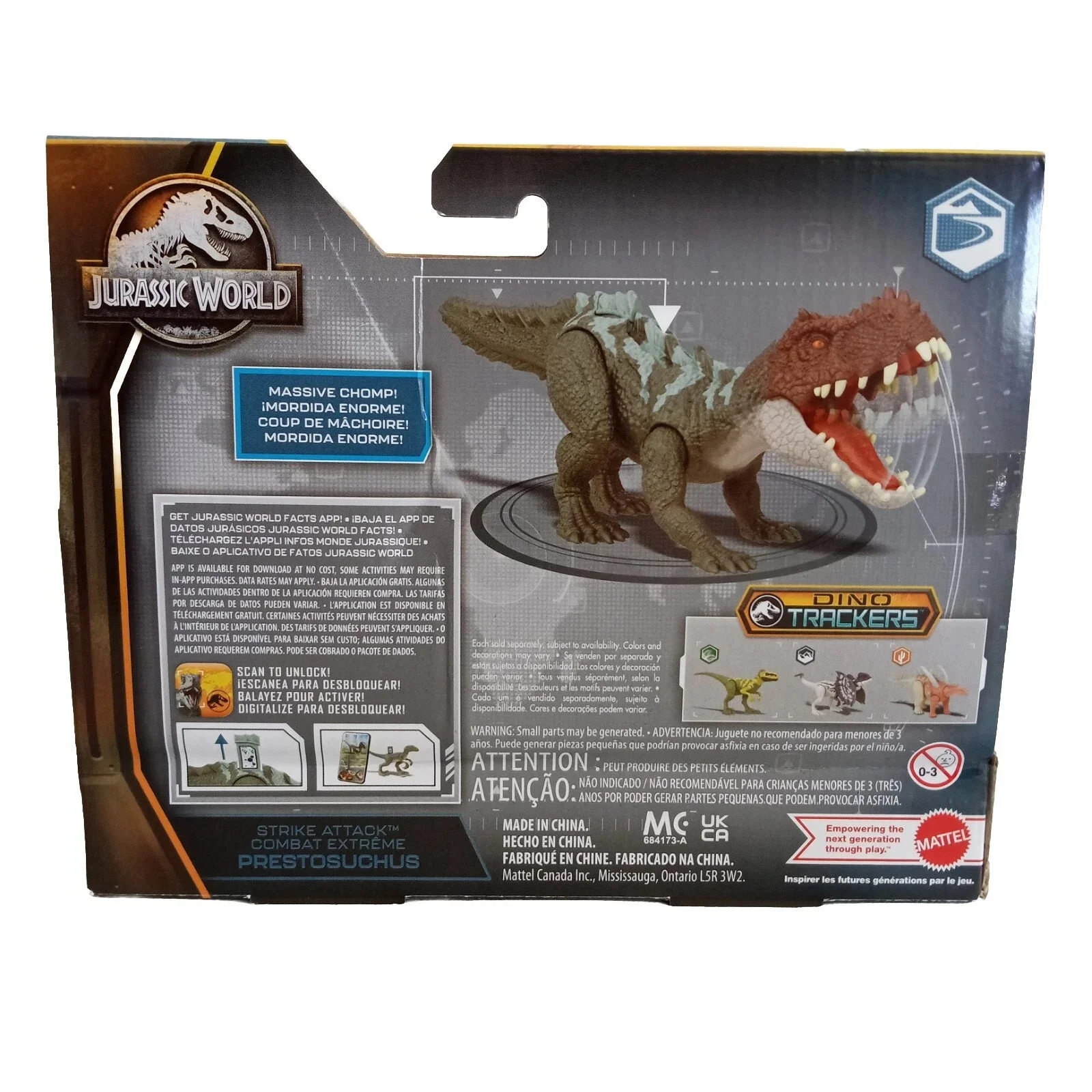 Jurassic World Dino Tracker Strike Attack Prestosuchus HLN71/HLN63 - Image 5