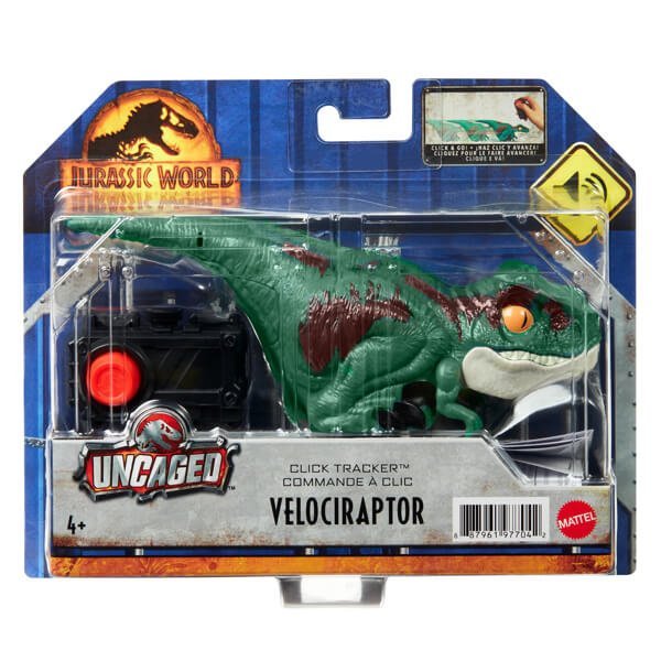Jurassic World Dominiom Uncaged Clic Tracker Velociraptor GYN41 - Image 2
