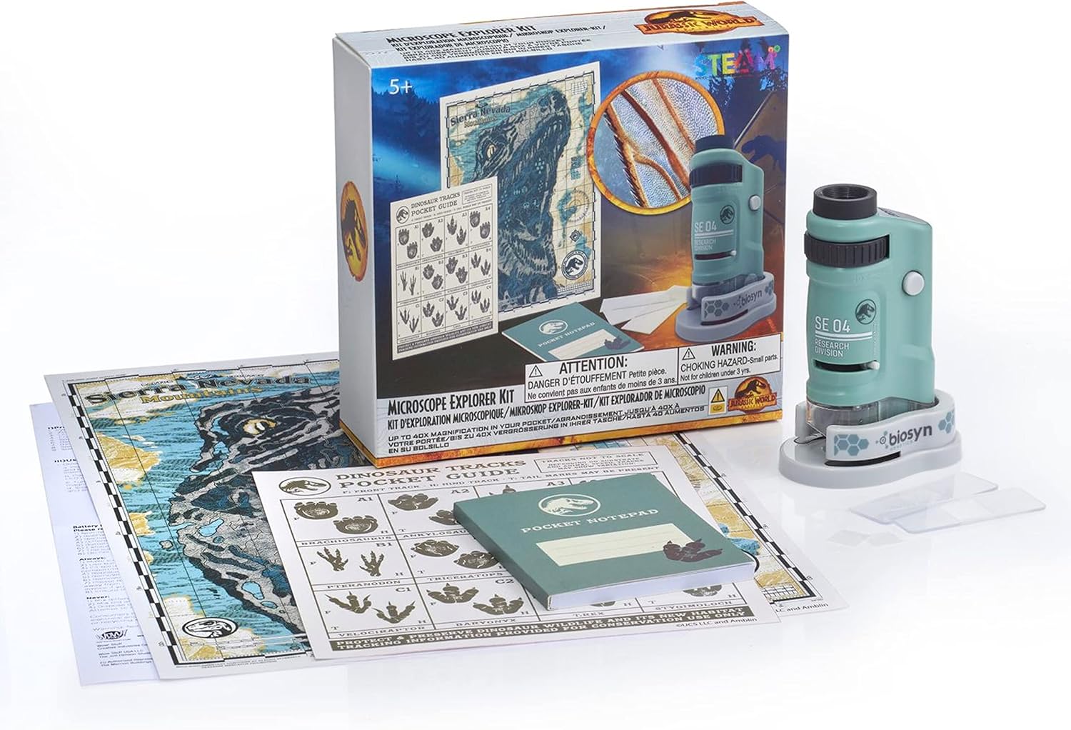 Jurassic World Dominion Microscope Explorer Kit JUR-1020