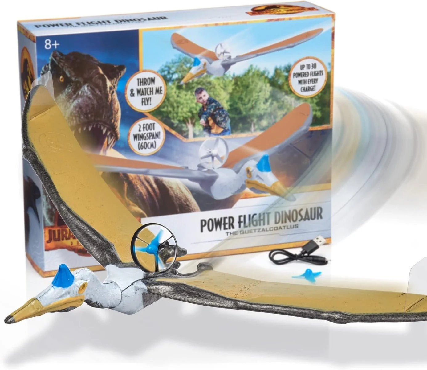 Jurassic World Dominion Power Flight Dino - The Quetzalcoatus JUR-1009