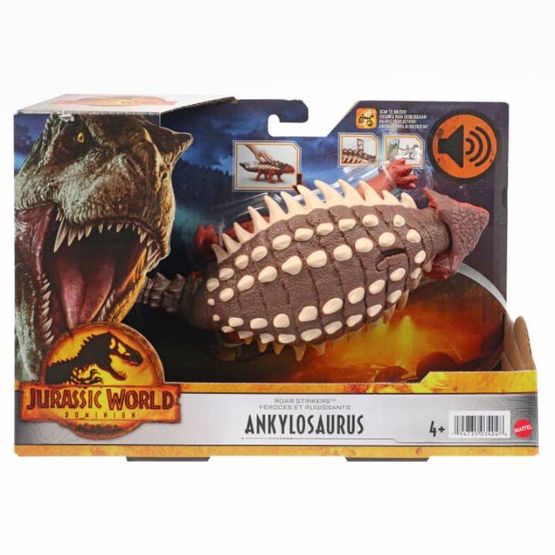 Jurassic World Dominion Roar Strikers - Ankylosaurus HDX36/HDX17 - Image 2