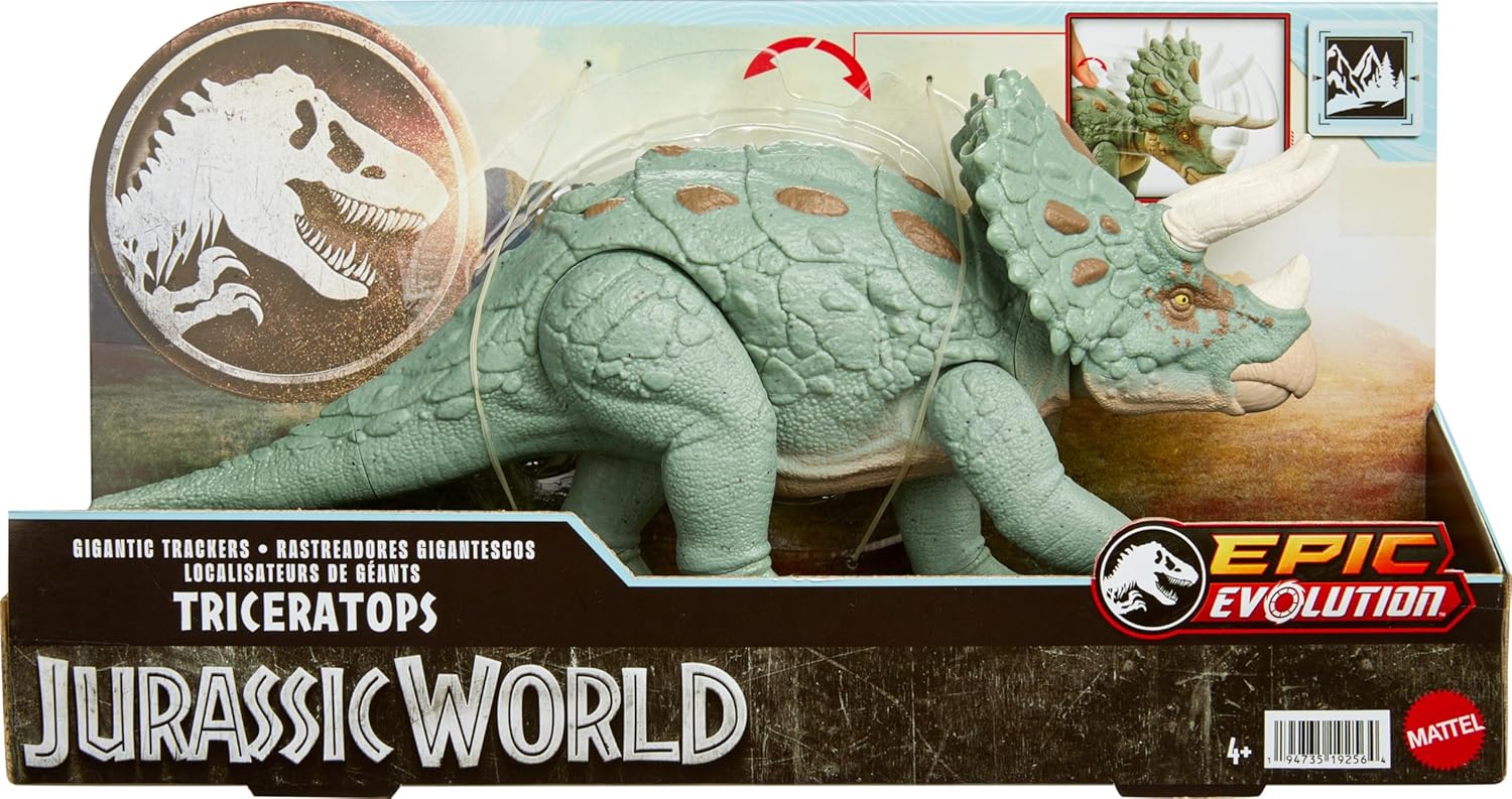 Jurassic World Gigantic Trackers - Triceratops HTK79/HLP23 - Image 2