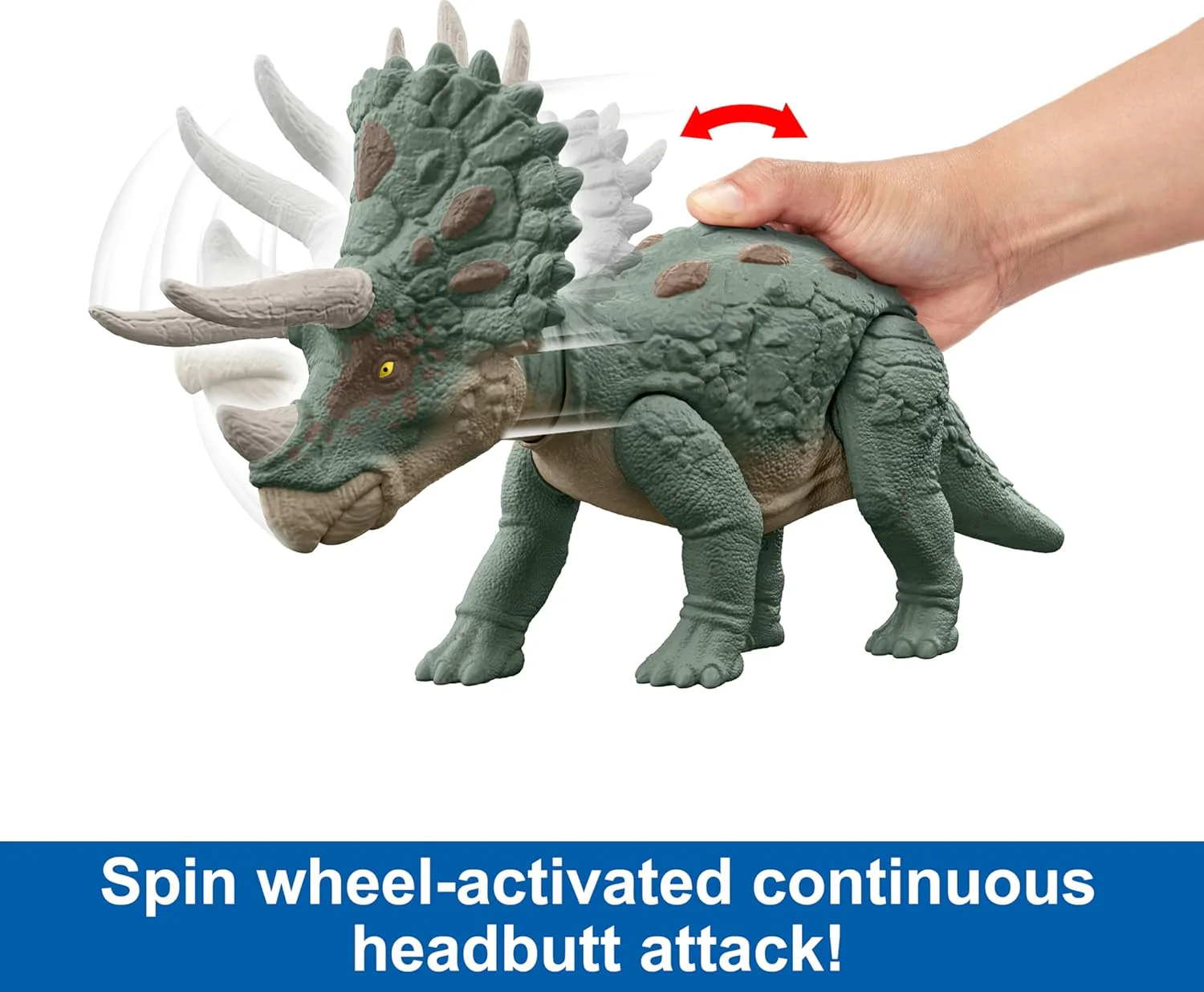 Jurassic World Gigantic Trackers - Triceratops HTK79/HLP23 - Image 5