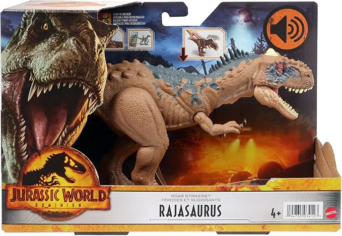 Jurassic World Dominion Roar Strikers - Rajasaurus HDX35/HDX17 - Image 6
