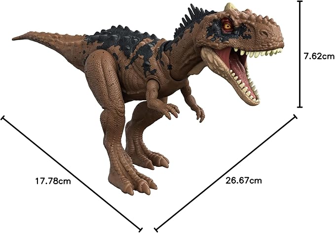 Jurassic World Dominion Roar Strikers - Rajasaurus HDX35/HDX17 - Image 7