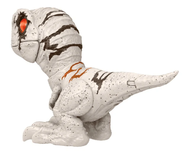 Jurassic World Uncaged Rowdy Roars Speed White Dino Figure GWY57 - Image 2