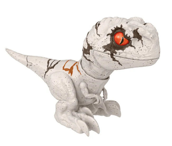 Jurassic World Uncaged Rowdy Roars Speed White Dino Figure GWY57 - Image 6