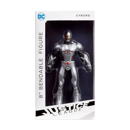 Justice League Cyborg 8 Inch Bendable Action Figure DC3977 - Image 2