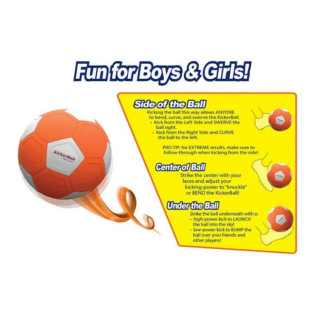 Kickerball Swerve Football – Curve, Bend & Swerve Like a Pro | Model KBS01184 - Image 7