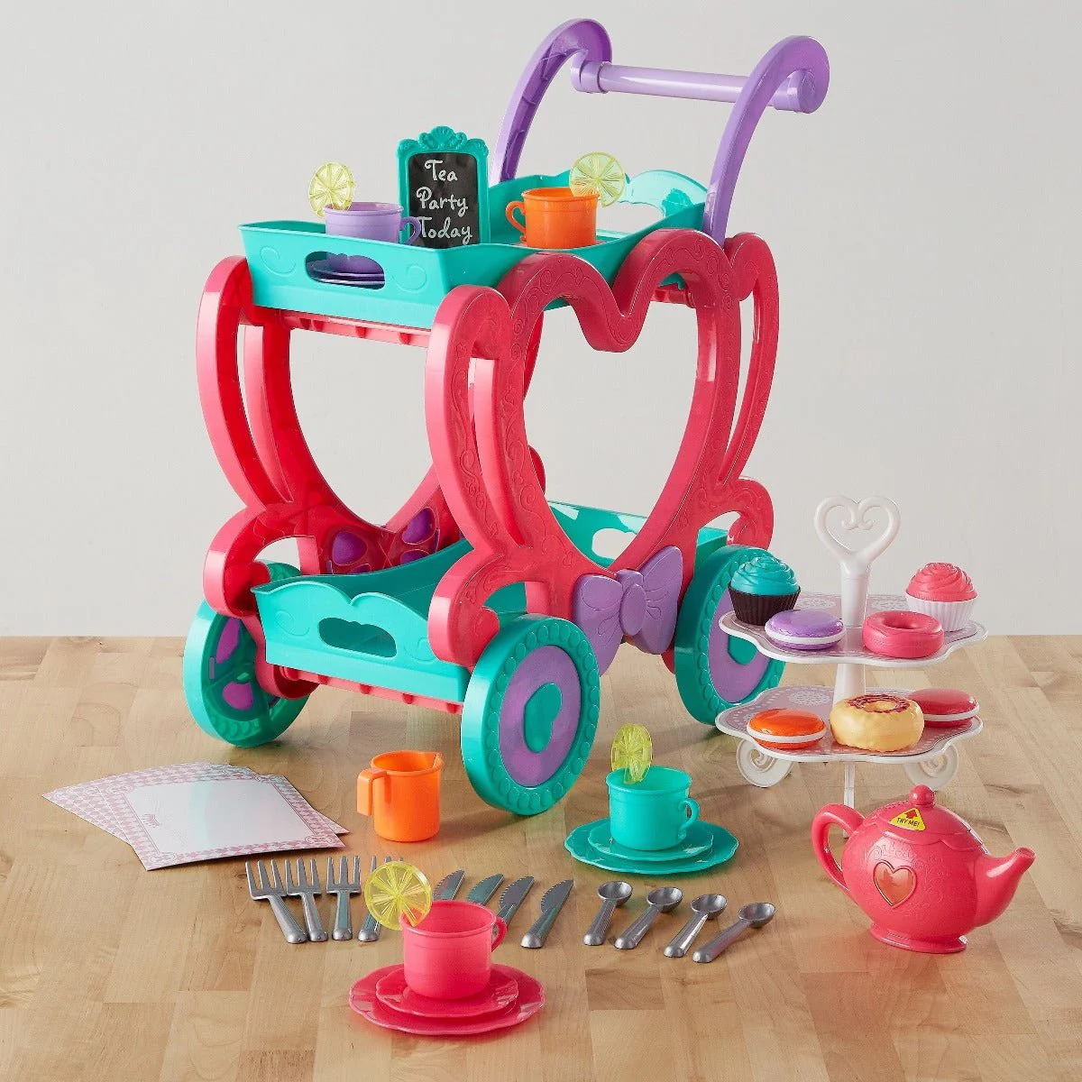 Kid Connection Tea Cart Play Set 47 Pieces 75547 - Image 2