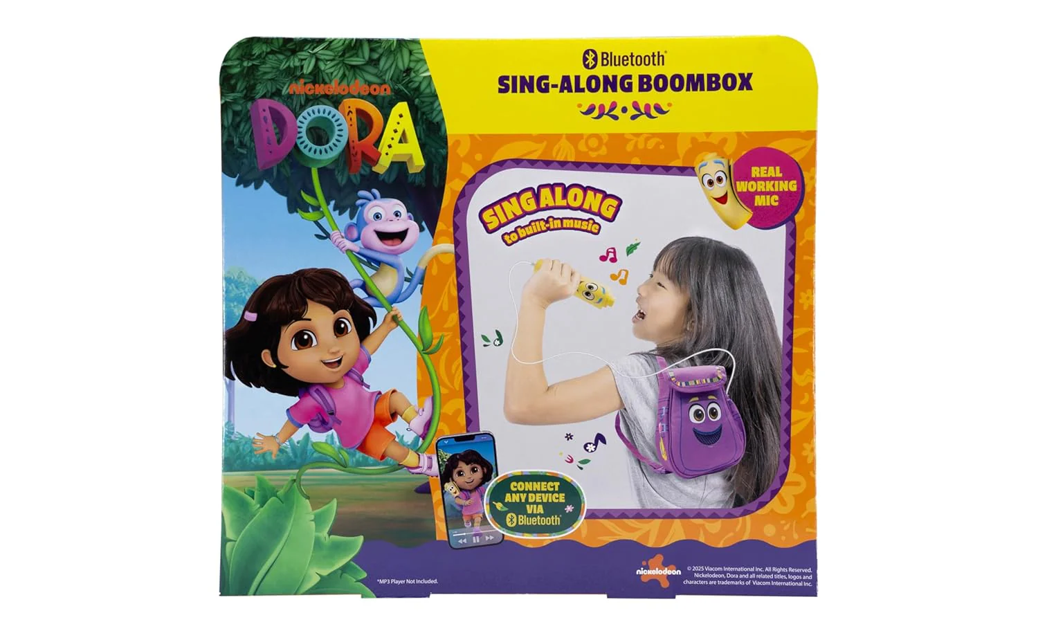 Kiddesigns Bluetooth Sing Along Boombox - Dora KD-DO-115 - Image 2