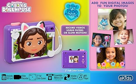 Kiddesigns Digital Camera - Gabbys Dollhouse KD-GA-533 - Image 3