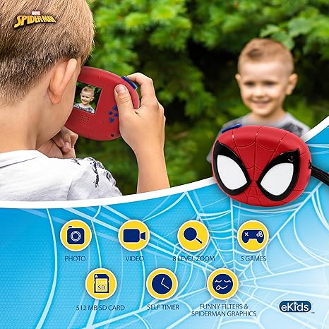 Kiddesigns Digital Camera - Spiderman KD-SM-533 - Image 6