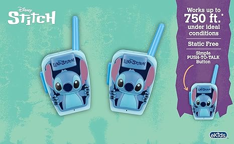 Kiddesigns Walkie Talkies - Lilo And Stitch KD-SH-207 - Image 8