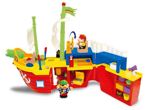 Kiddieland Light n Sound Activity Pirate Boat 038075
