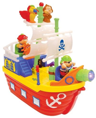 Kiddieland Light n Sound Activity Pirate Boat 038075 - Image 2