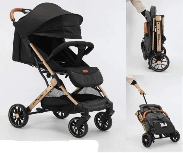 Kidilo Baby Aircraft Stroller Black K10/S5145