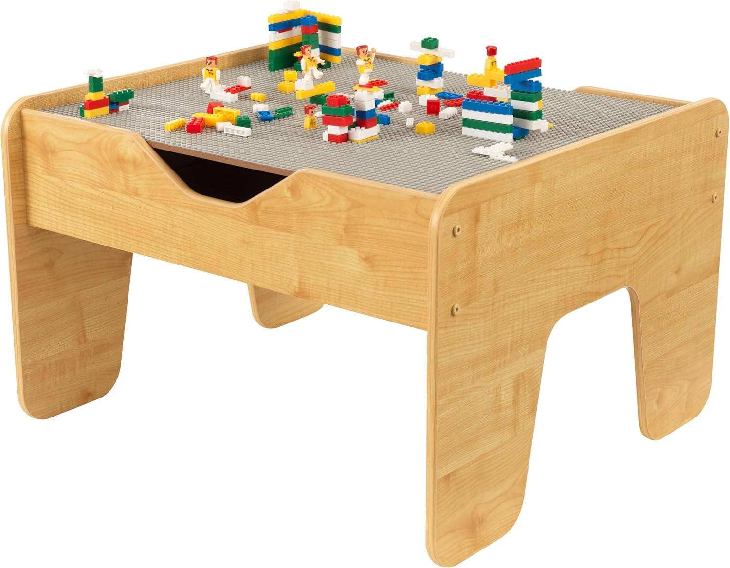Kidkraft 2 in 1 Activity Table with Board Gray/Natural