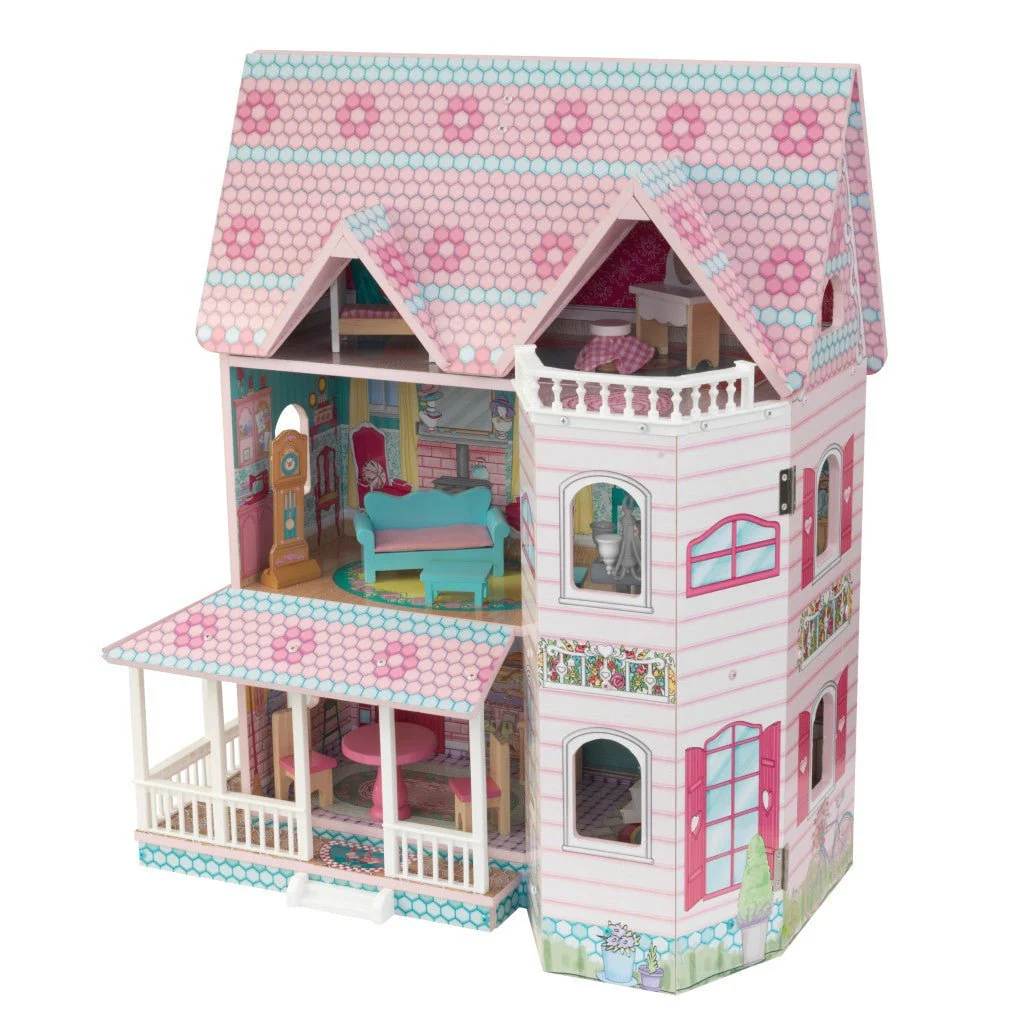 KidKraft Abbey Manor Dollhouse in Pink 65941