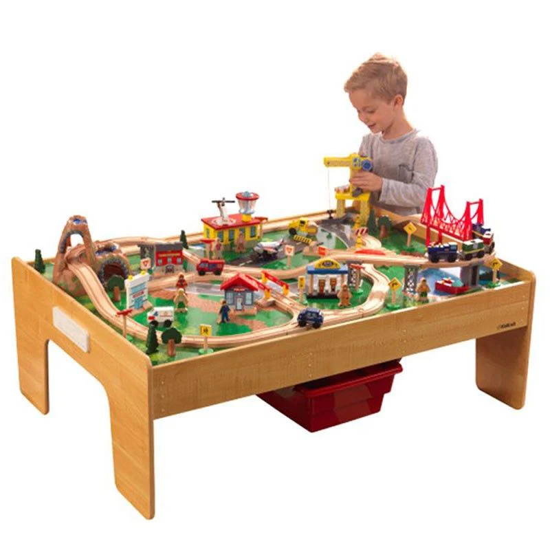 Kidkraft Adventure Town Railways Set & Table
